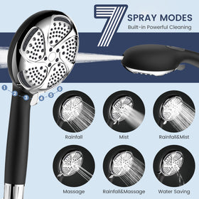 FEELSO filtered shower head rain and mist mode offers varied textures