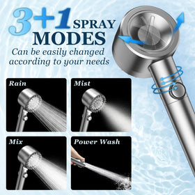 Feelso power wash mode with detachable head for quick cleaning.