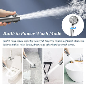 Feelso universal G1/2 inch installation fits most shower arms.