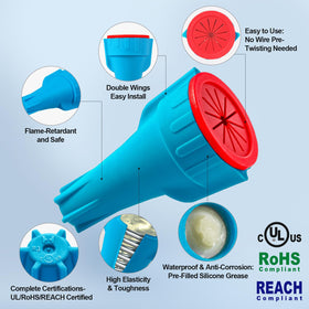 FEFURS R3 pre-filled silicone grease ensures airtight sealing