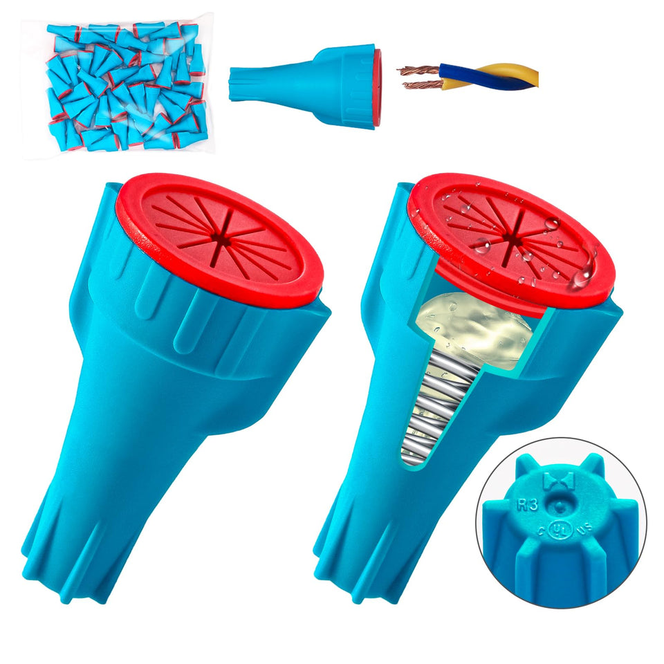 FEFURS R3 waterproof connector with twist-lock for quick outdoor installations