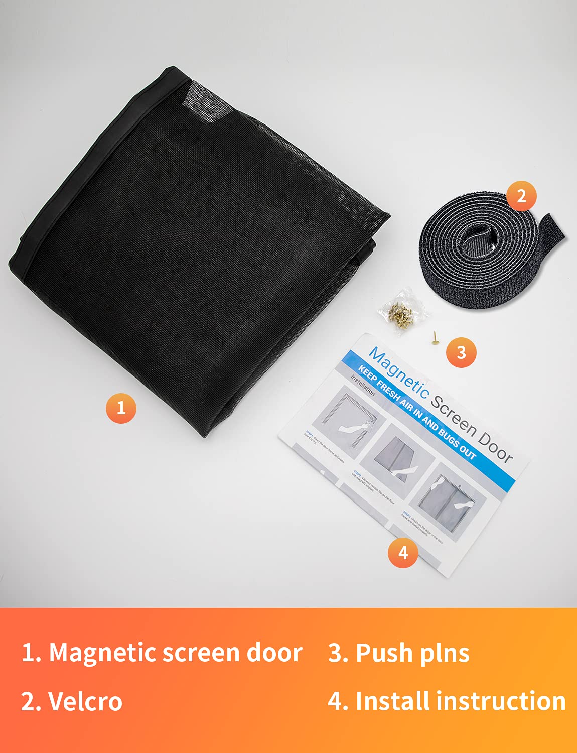 FEGO doorway breeze through mesh while keeping insects out.