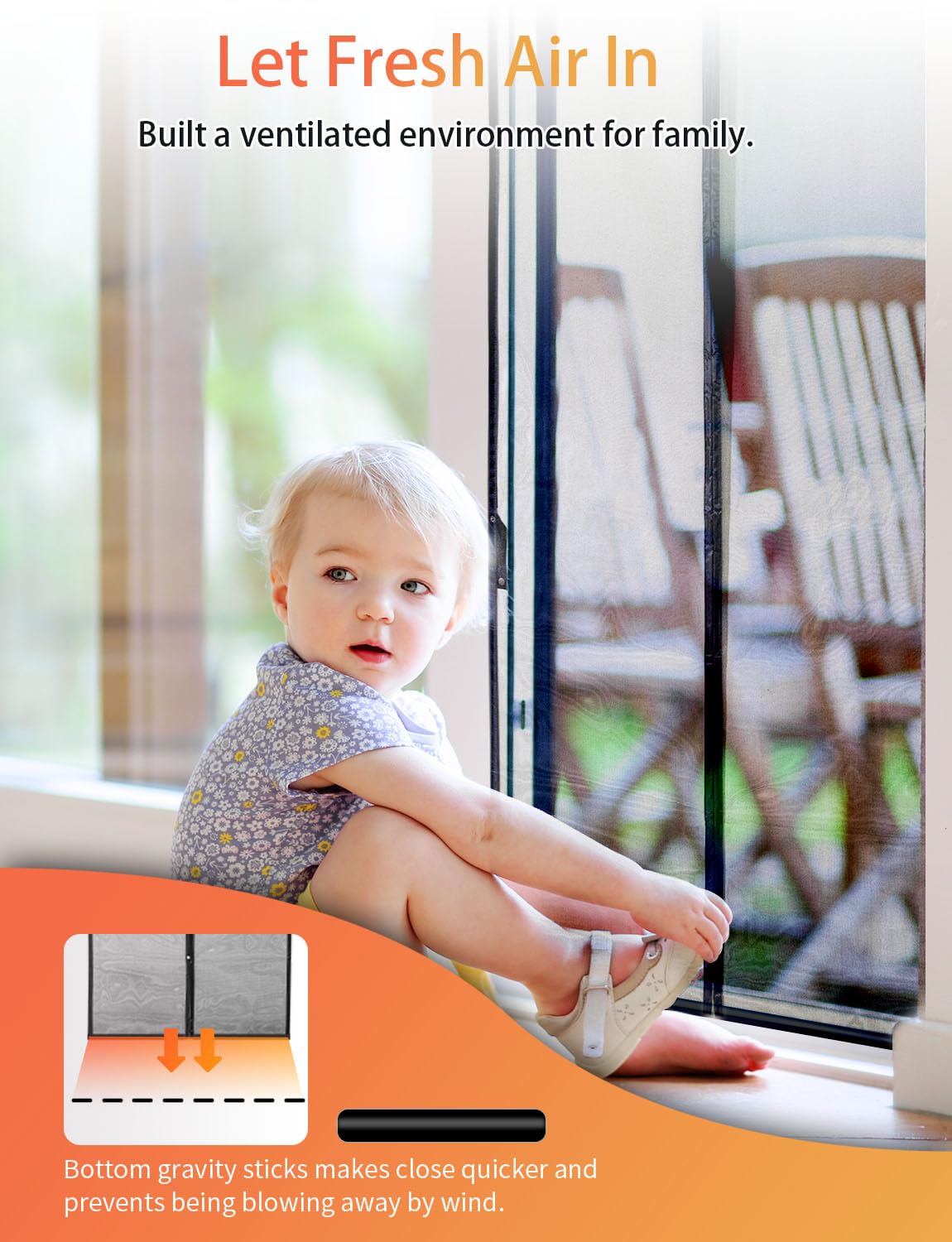 FEGO fiberglass mesh close-up highlights anti-tear durability and airflow.