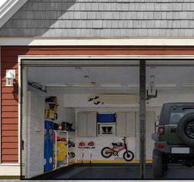 FEGO garage screen magnets close-up for easy hands-free access