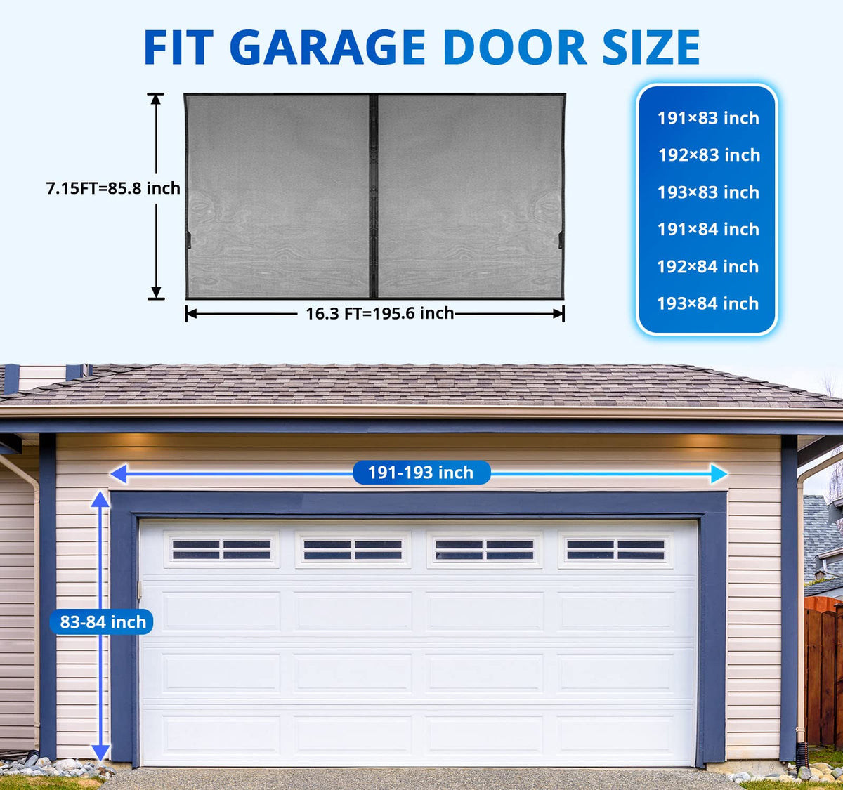 FEGO retractable fiberglass mesh keeps view clear with airflow