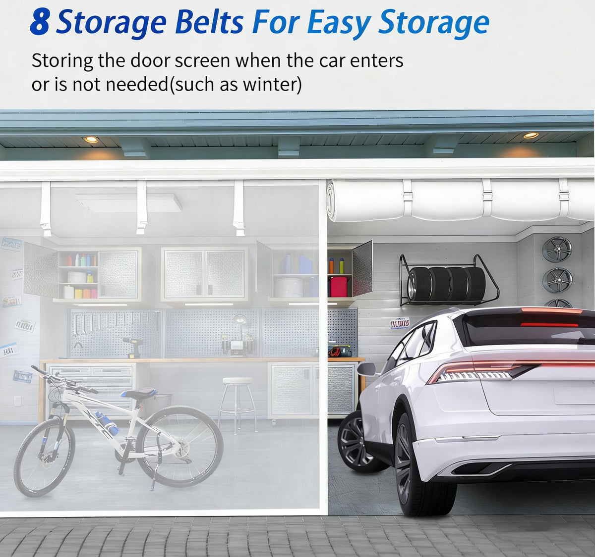 FEGO wide 16x7 fit for two car garage