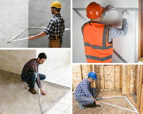 FEI-RONG 48-inch folding square die-cast design for durability.