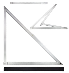 FEI-RONG 48-inch folding square extended for precise framing layouts.