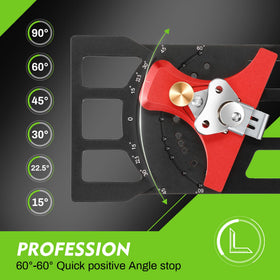 Feikeer brass nut lock enables quick repeatable angle setting