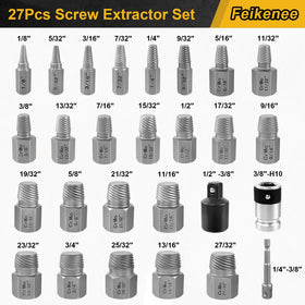 Feikenee bolt extractor set in 5/32 inch bite for rounded screws