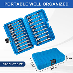 Feikenee compatible with drills and ratchets for flexible use across projects.