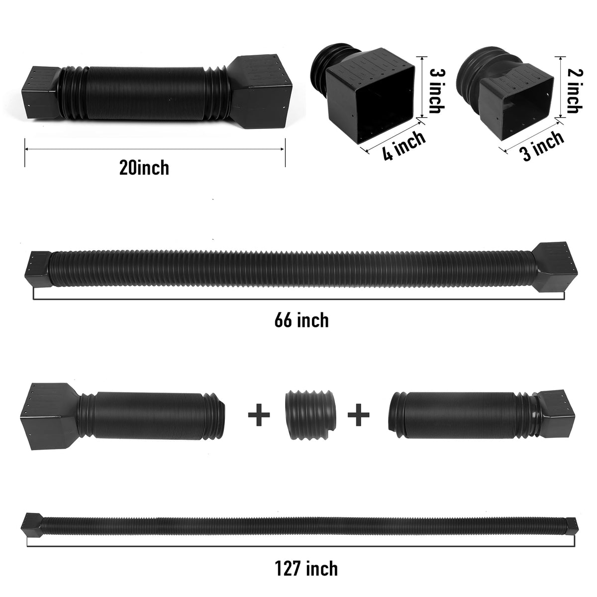 FEILAYDUN retractable hose bends easily to route around obstacles.
