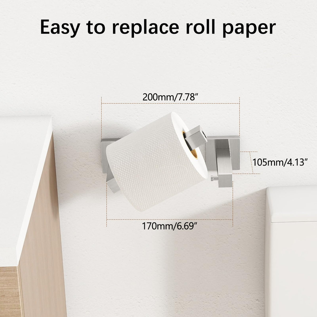 FEILERN easy installation with screws included for quick mounting