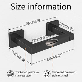 FEILERN rust-resistant stainless steel design withstands humid bathrooms with lasting durability.