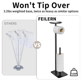 FEILERN 67 cm tall stand makes grabbing tissue easy