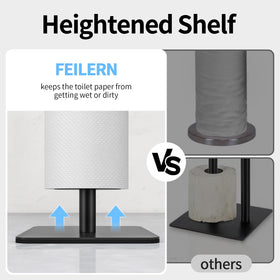 FEILERN top storage shelf holds phone, wipes, keys in the bathroom