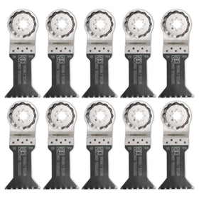 Fein Starlock Plus E-Cut blade 10-pack ready for versatile material cutting