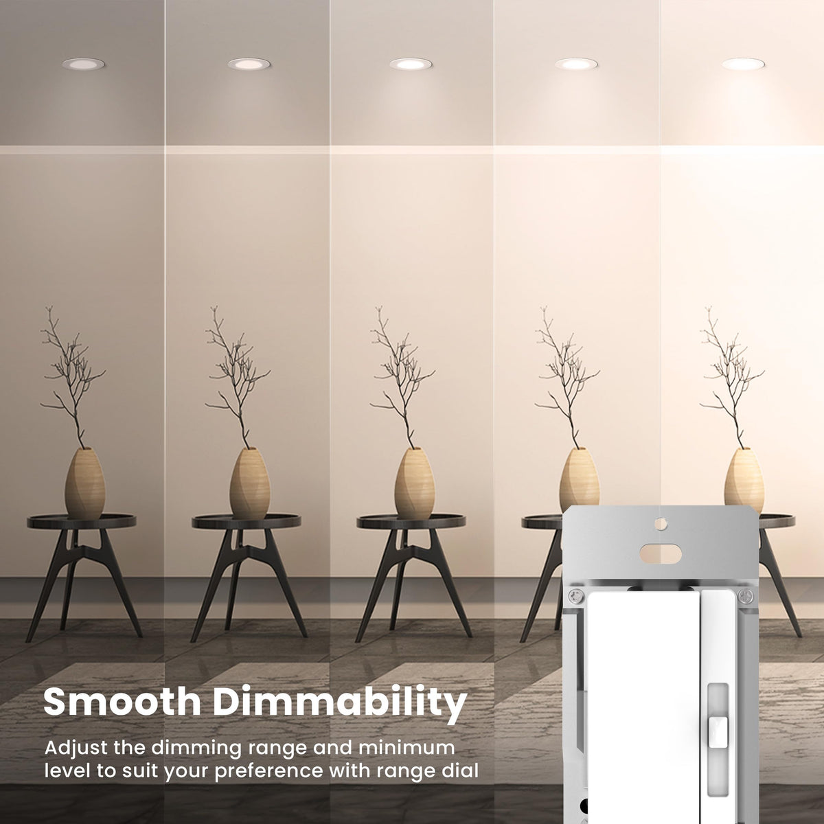 Feit Electric 3-way compatible dimmer for multi-point lighting control