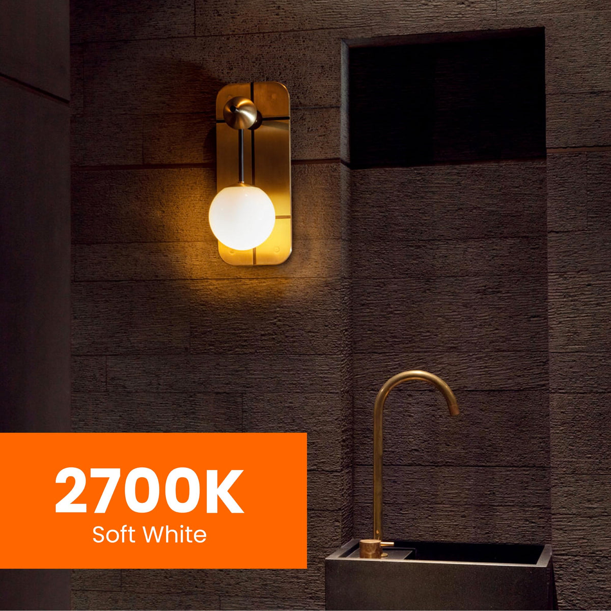 Feit Electric 7.5W equivalent uses 0.6W, cutting energy use.