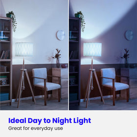 Feit Electric A19 LED non-dimmable for stable, consistent light.