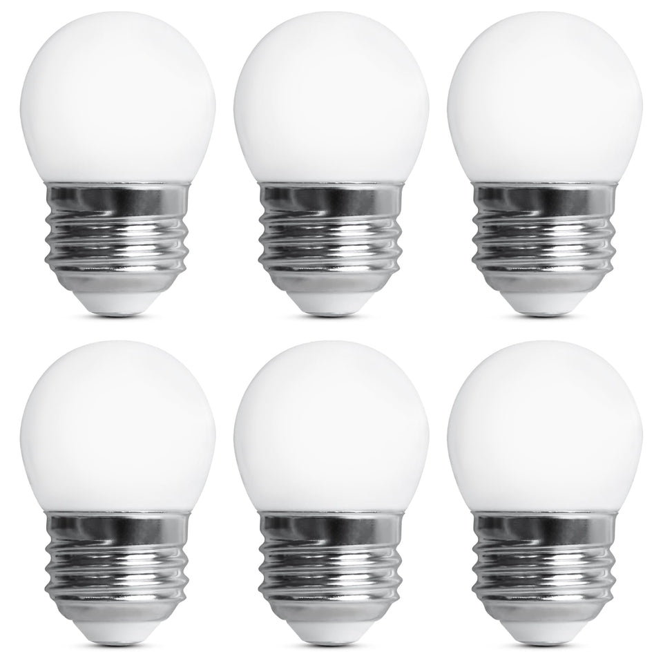 Feit Electric BP71/2S/W LED night light with warm glow for cozy evenings.