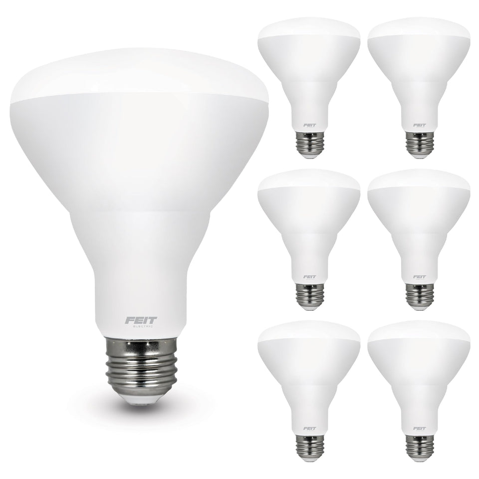 Feit Electric BR30 dimmable soft white ambient lighting for living spaces
