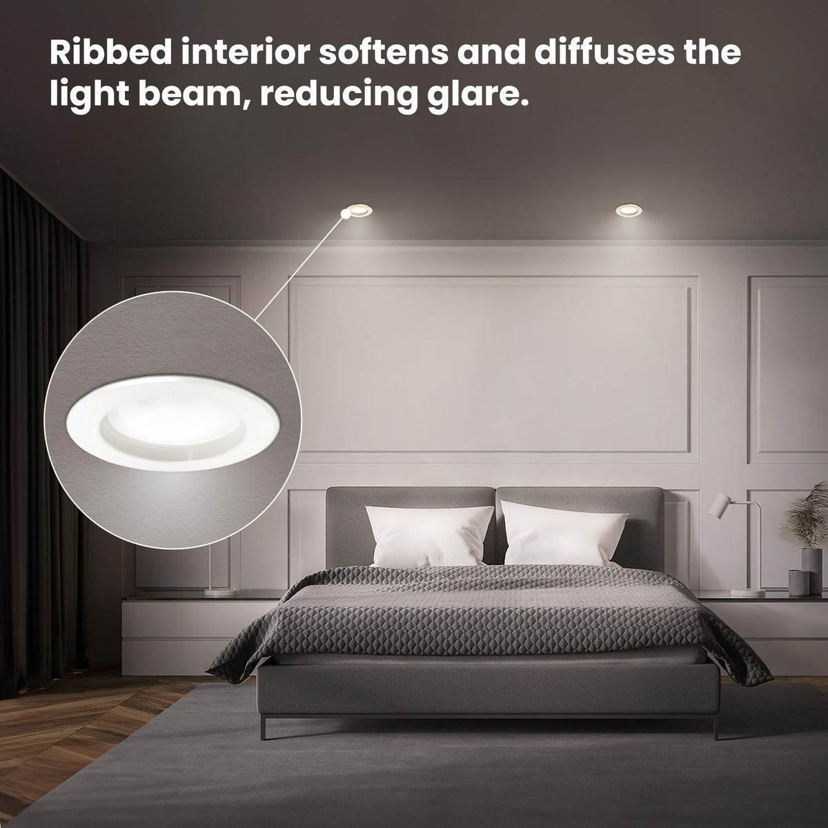 Feit Electric easy retrofit adapter fits standard housings.