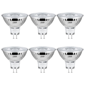 Feit Electric Enhance MR16 LED bulb in track light highlighting artwork with true colors