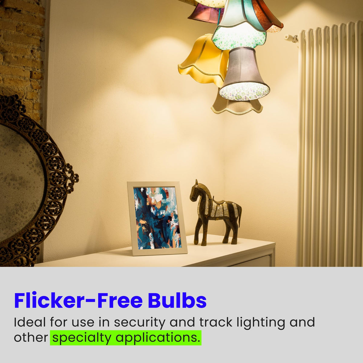 Feit Electric MR16 suitable for indoor and outdoor fixtures.