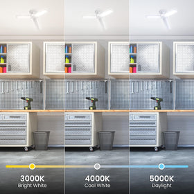Feit Electric LED Garage Light with E26 base for easy installation
