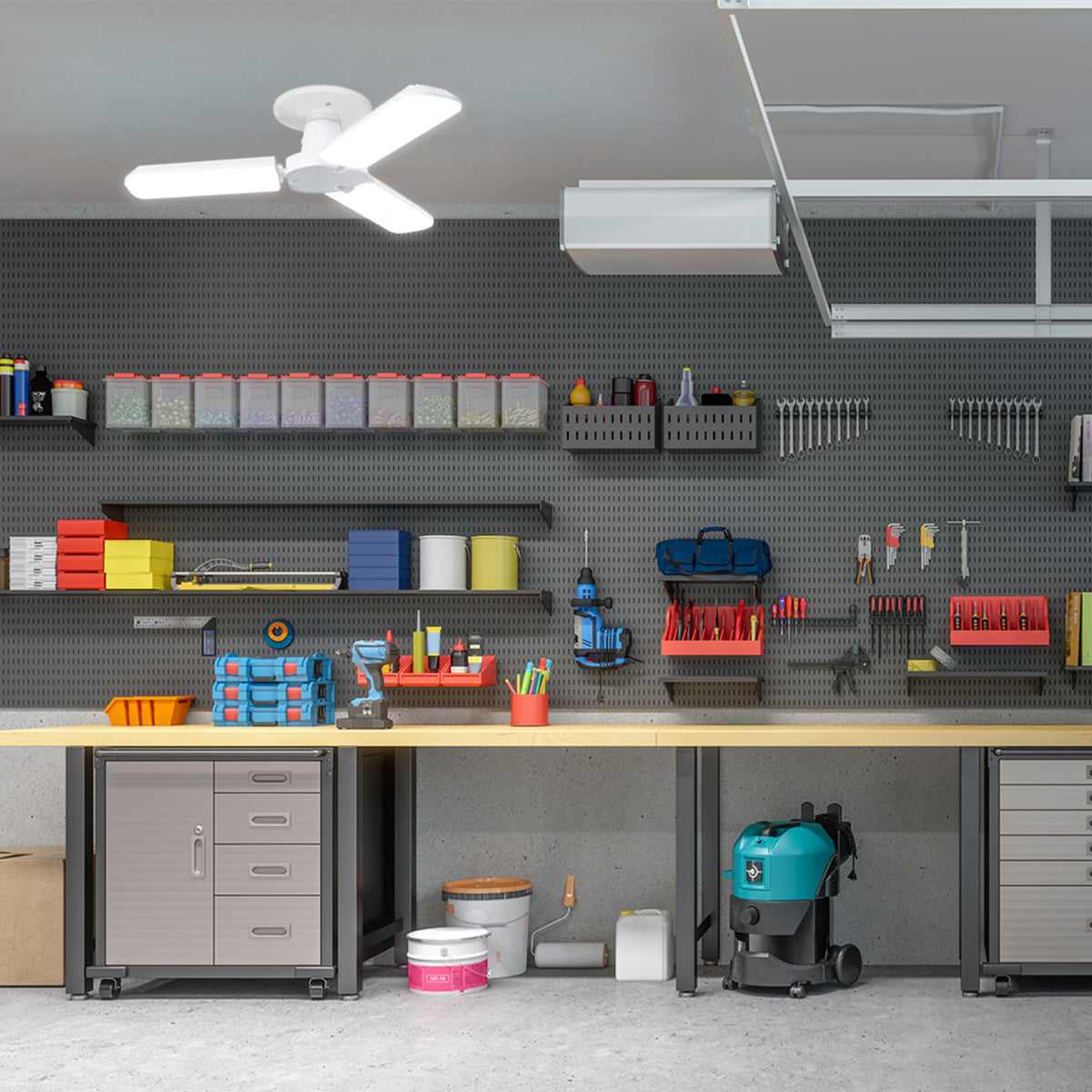 Feit Electric LED Garage Light ideal for garage, workshop, shed tasks
