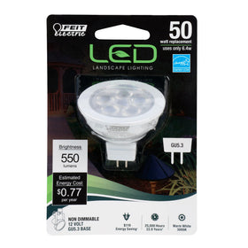 Feit Electric MR16 GU5.3 base for secure track lighting installations.