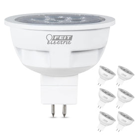Feit Electric MR16 LED bulb 550 lumens for landscape lighting.