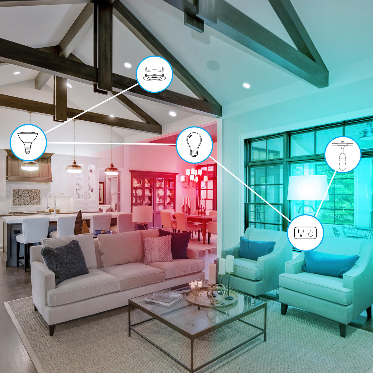 Feit OM60 delivers 50,000-hour life with energy-efficient LEDs.