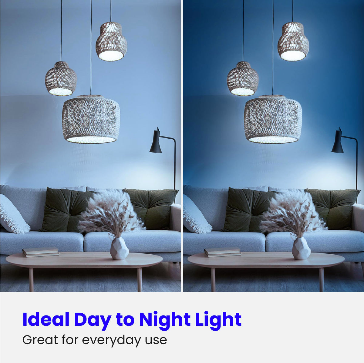 Feit Electric OM60 LED bulb showcases 5000K daylight in workspaces