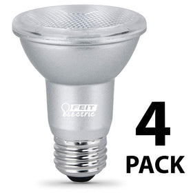 Feit Electric PAR20 LED bulb 4-pack packaging for multiple fixtures