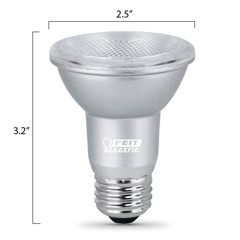 Feit Electric PAR20 LED bulb damp-rated for outdoor or humid spaces