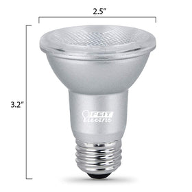 Feit Electric PAR20 LED bulb damp-rated for outdoor or humid spaces