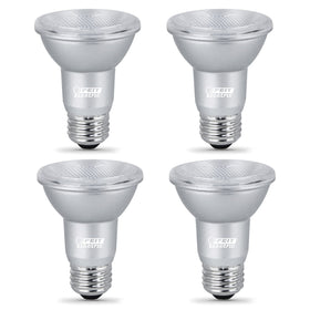 Feit Electric PAR20 LED bulb with spotlight beam for precise task lighting and color clarity
