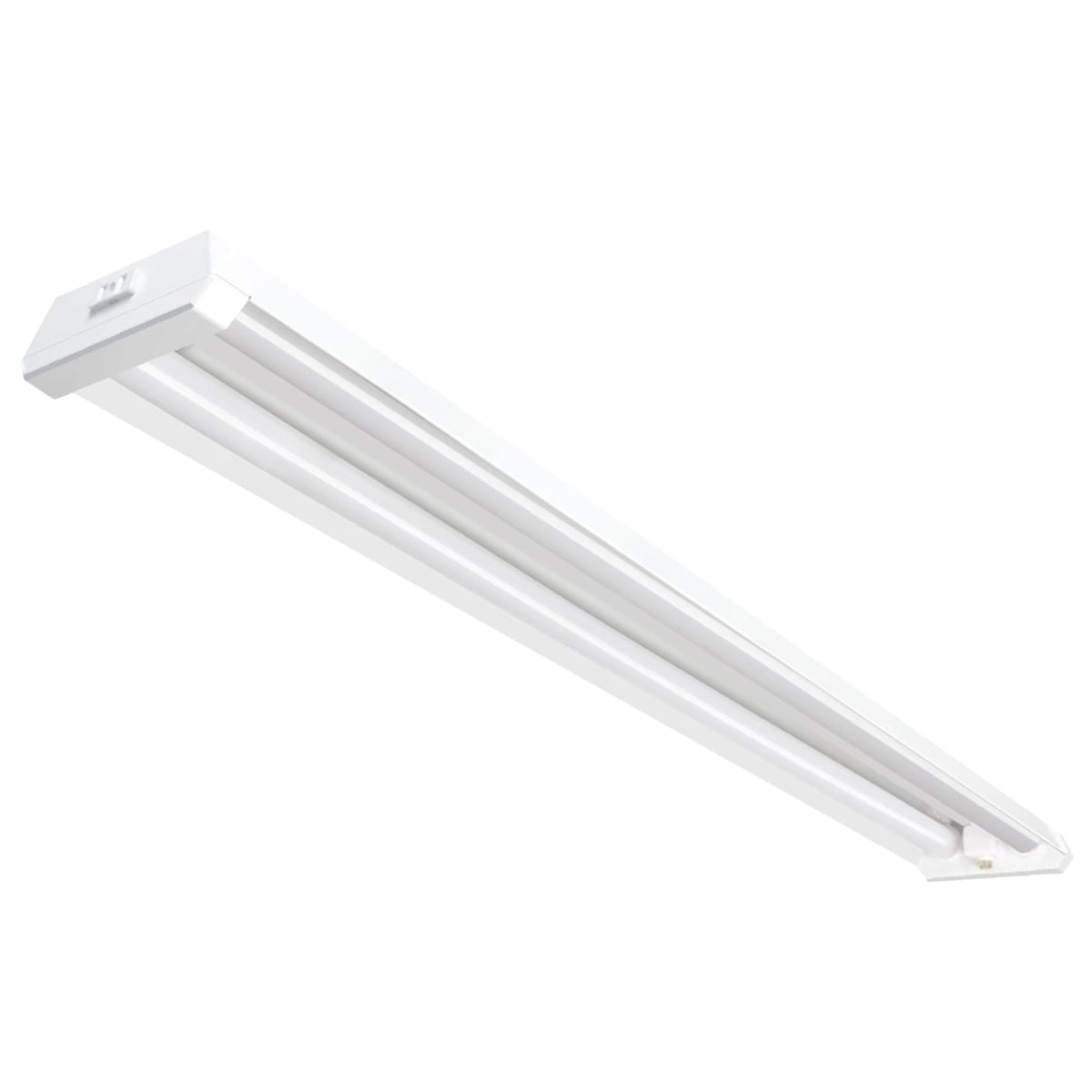 Feit Electric SHOP 4ft light unboxed and ready to install.