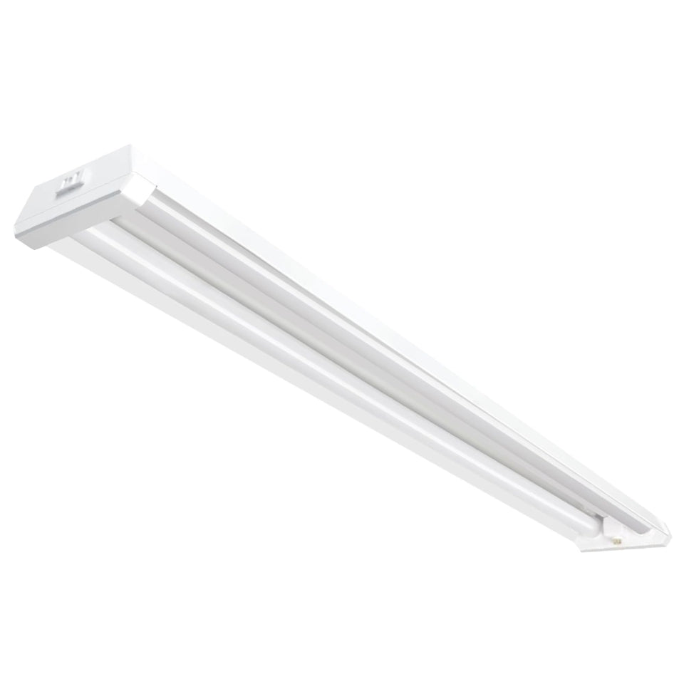 Feit Electric SHOP 4ft light unboxed and ready to install.
