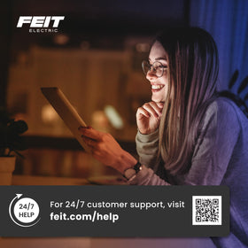 Feit Electric energy-efficient LEDs reduce replacements and save energy