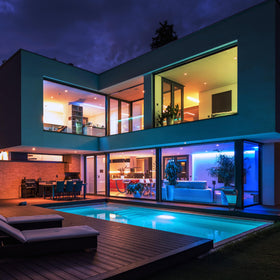 Feit Electric scenes and schedules automate room lighting automatically