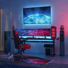 Feit Electric Smart Strip 16ft 2.4GHz Wi‑Fi enables quick setup and control.