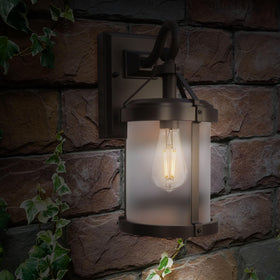 ST19 damp location rated bulb suitable for indoor and covered outdoor spaces