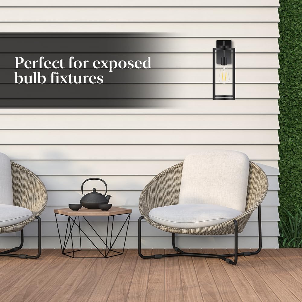 Feit Electric ST19 exposed filament LED delivers cozy warm illumination.