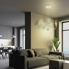 Feit Electric 4-pack ships ready for decorative lighting across spaces.