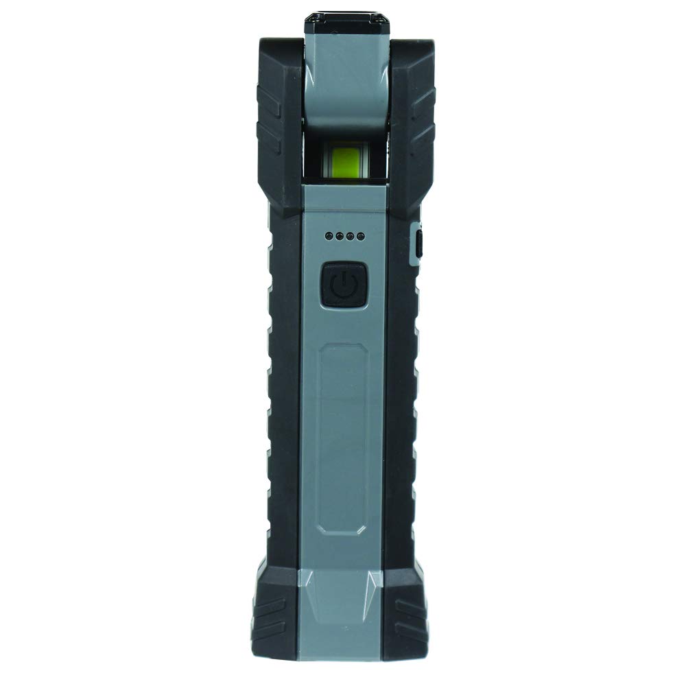 Feit Electric WORK500BAT side handle; portable handheld flood light for tight spaces.