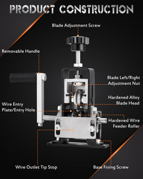 FAITIO drill-powered mode speeds copper wire stripping