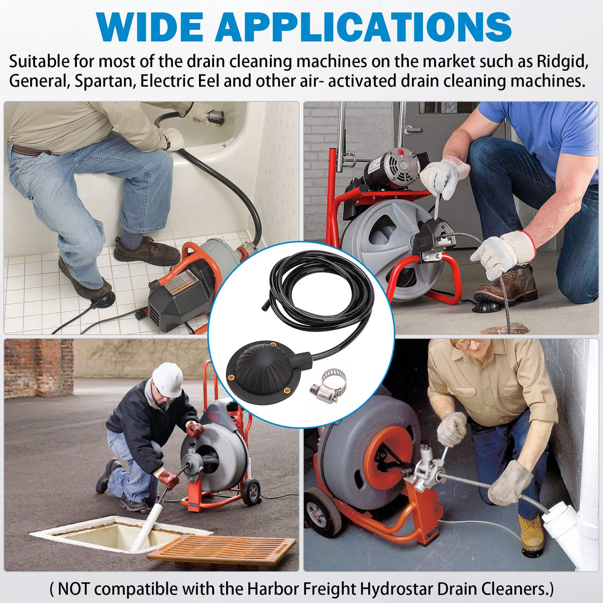 FEITON air foot pedal aluminum base built for rugged job sites